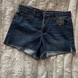Stylish Dark Blue Jean Shorts